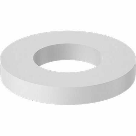 BSC PREFERRED Weather-Resistant EPDM Rubber Sealing Washers for 5/16 Screw Size 0.29 ID 0.562 OD White, 50PK 99186A122